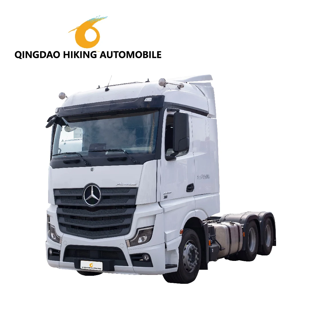 M-ercedes Ben-z Actros большой грузоподъемный грузовик Звезда эмблема Премиум Издание 530HP 6x4 Автоматическая коробка передач тягач запчасти для грузовиков