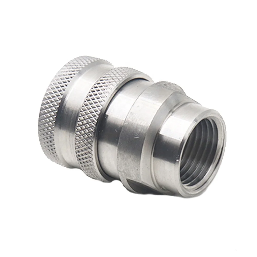 304 из нержавеющей стали BSP NPT 1/8 1/4 фитинги с наружной резьбой шестигранный шланг адаптер фитинг