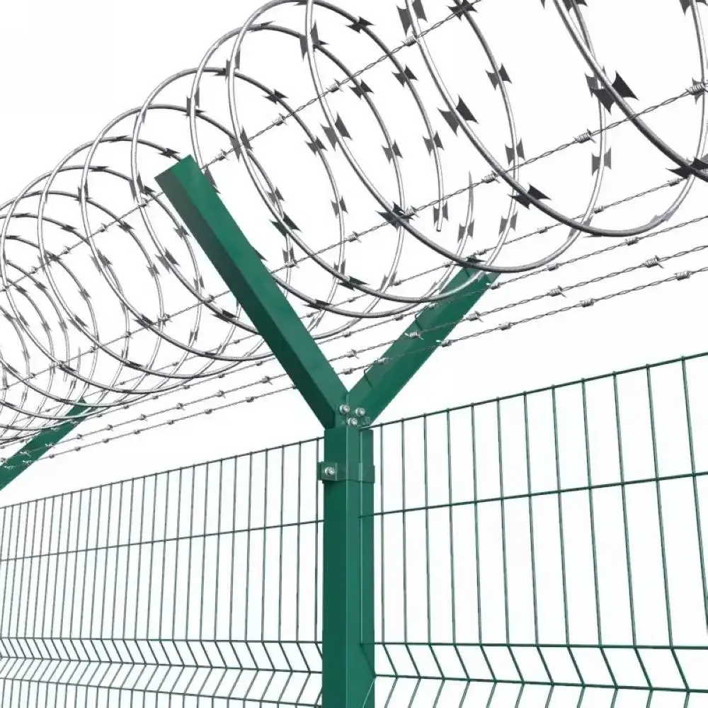 2024 год железная проволочная сетка с ПВХ покрытием для сада дороги скоростной автомагистрали железной аэропорта