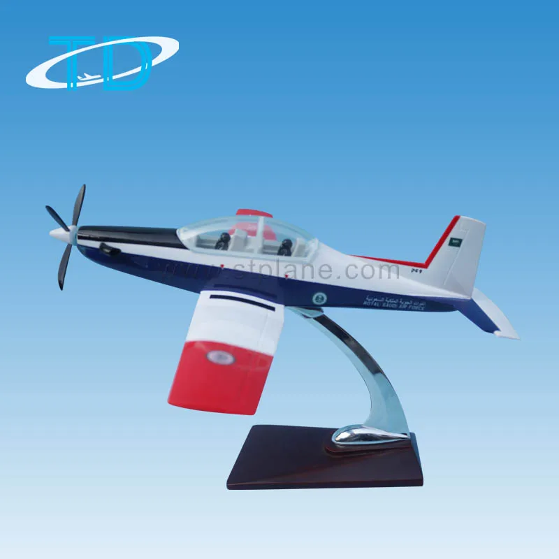 Royal Saudi PC-9 resin 1:34 Turboprop Training Scale Model Air Force