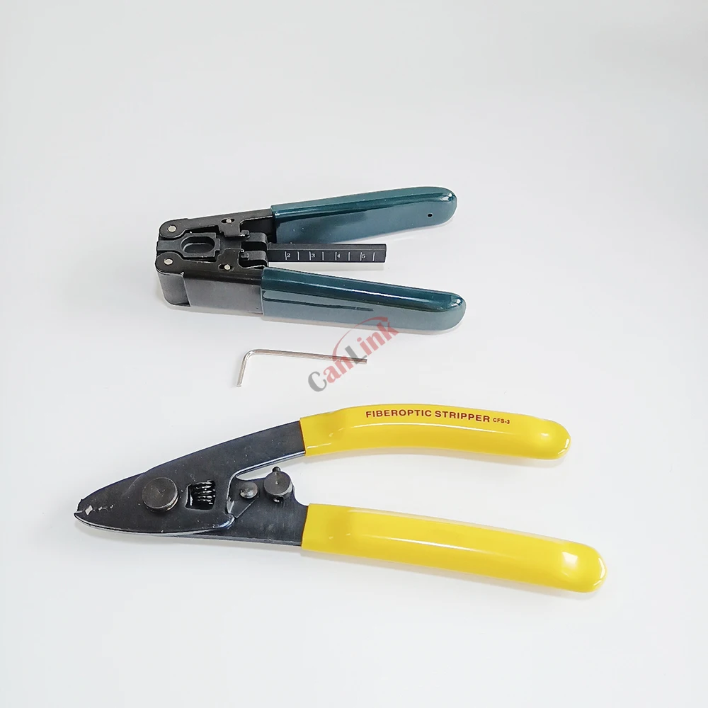 Telecommunications NEW Optical Fiber Tool Kit Cold Connection tool Stripping Cleaver for SUMITOMO with 36000 Cleaves and DropFi