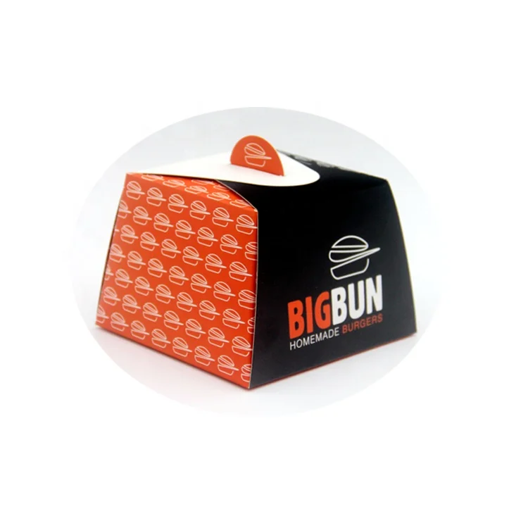 China Factory Snack Box Corrugated Paper Accept Custom Food Boxes French Fries Fried Chicken Nuggets Carton Paper for Take Away