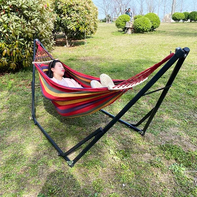 Hot Sale Products Camping Cotton Hammock Cheap Portable Camping Hammock Canvas Outdoor Hammock