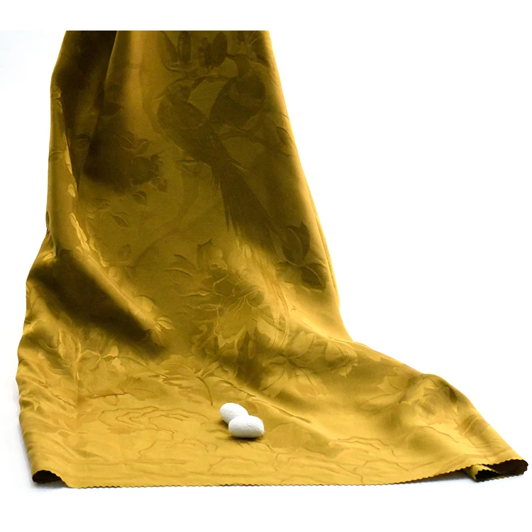 Promotional Top Quality Jacquard Fabric Silk Bed Sheets 100% Pure