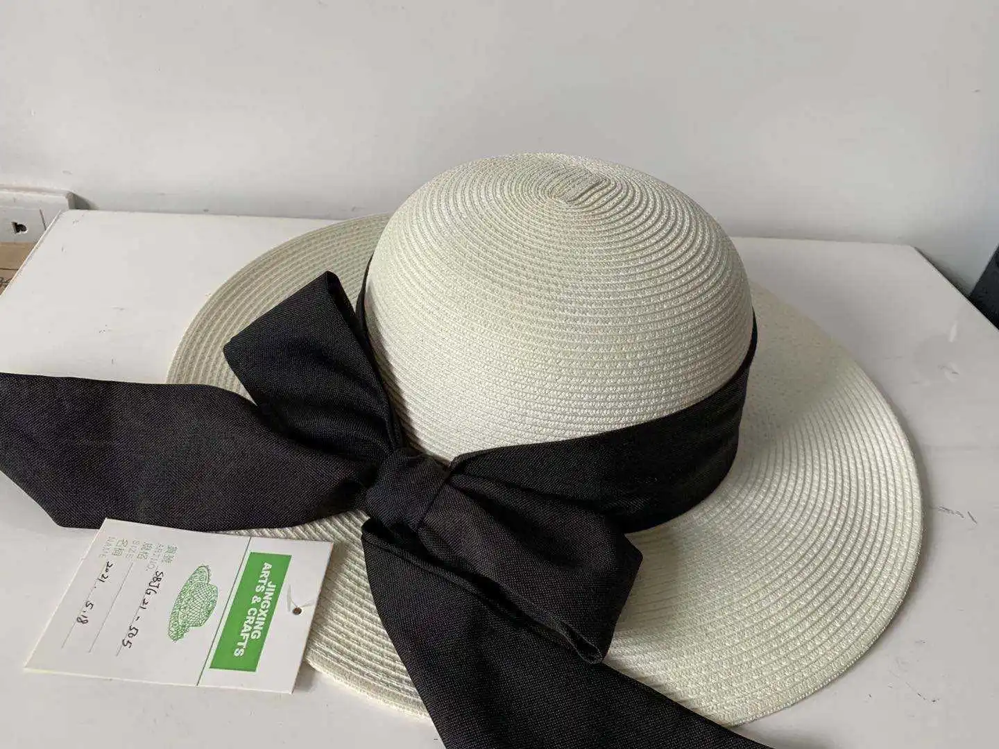 2023 Wholesale New Fashion Visor Wide Brim Preferential Factory Price Beach Straw Hats