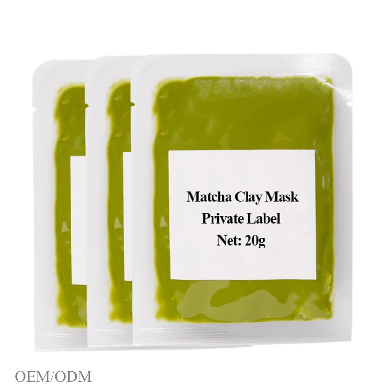 Acne Removal Moisturizing Clean Anti aging Green Mask for Hydrating Gently cleansing Acne Blackhead Face Care Product