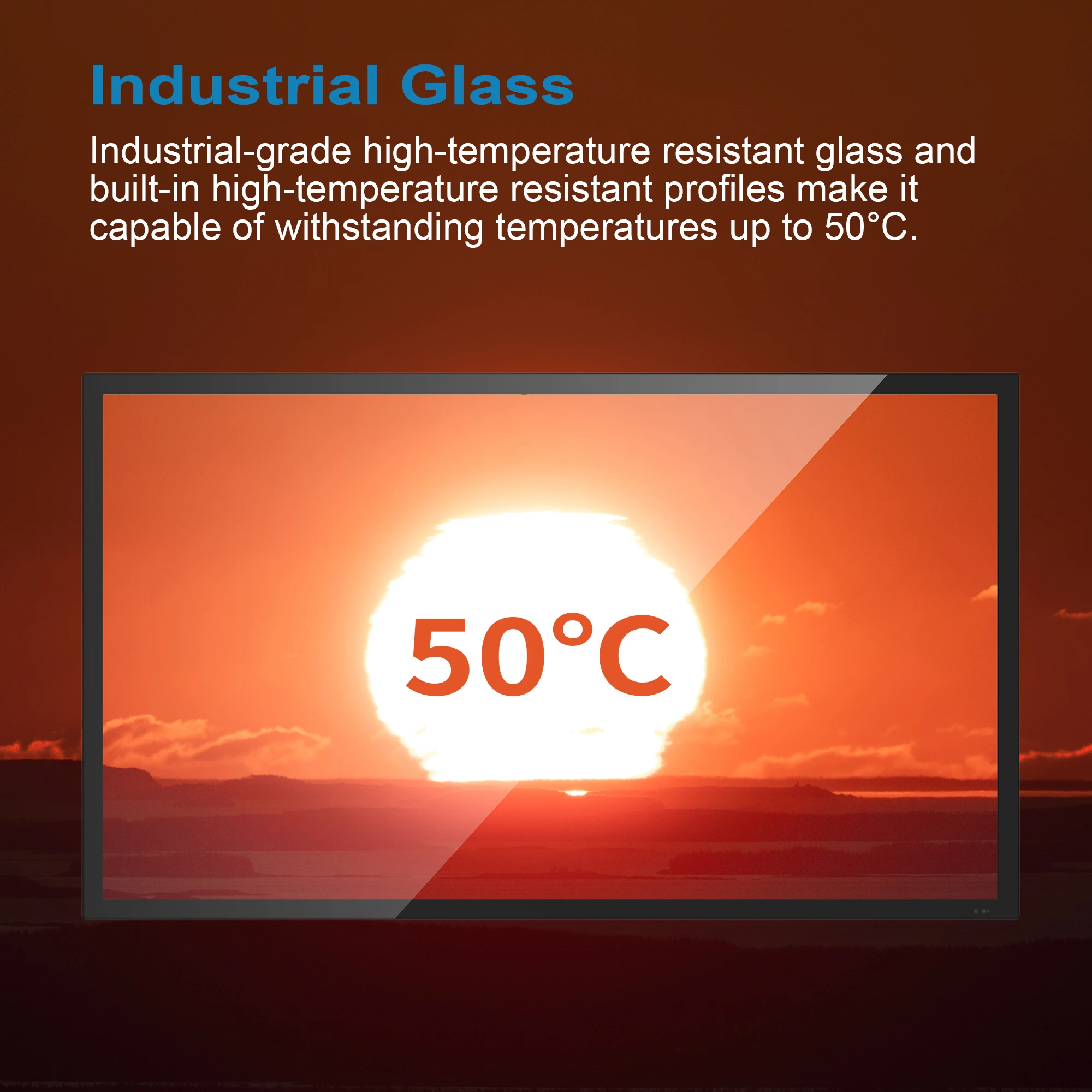 Smart Waterproof TV outdoor high brightness display