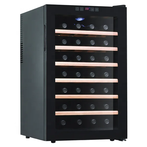 Semiconductor Electric Refrigerator Wine Cooler Electronic Single Wine Bottle Cooler Electric Cigar Cabinet