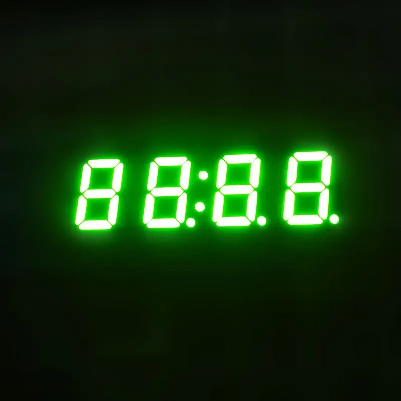High quality 0.4 inch 4 digit 7 segment led display red green