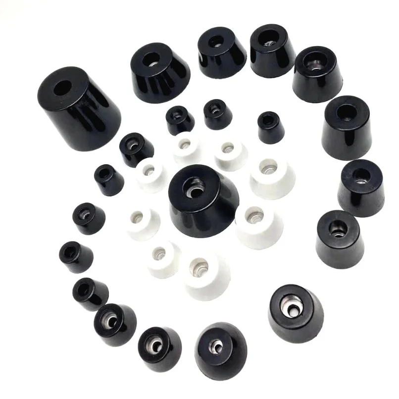 Anti-slip Rubber  Foot With Metal Washer With Screw Rubber Feet