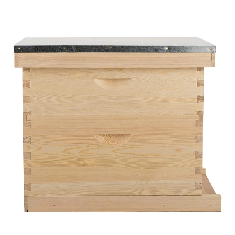Chinese bee hives wood langstroth hive 10 frame wooden hives for bees beekeeping equipment