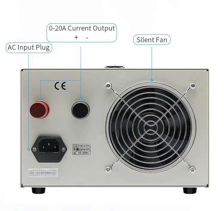 MCH Variable Linear Dc Bench Power Supply 30v 20A - Regulated Adjustable