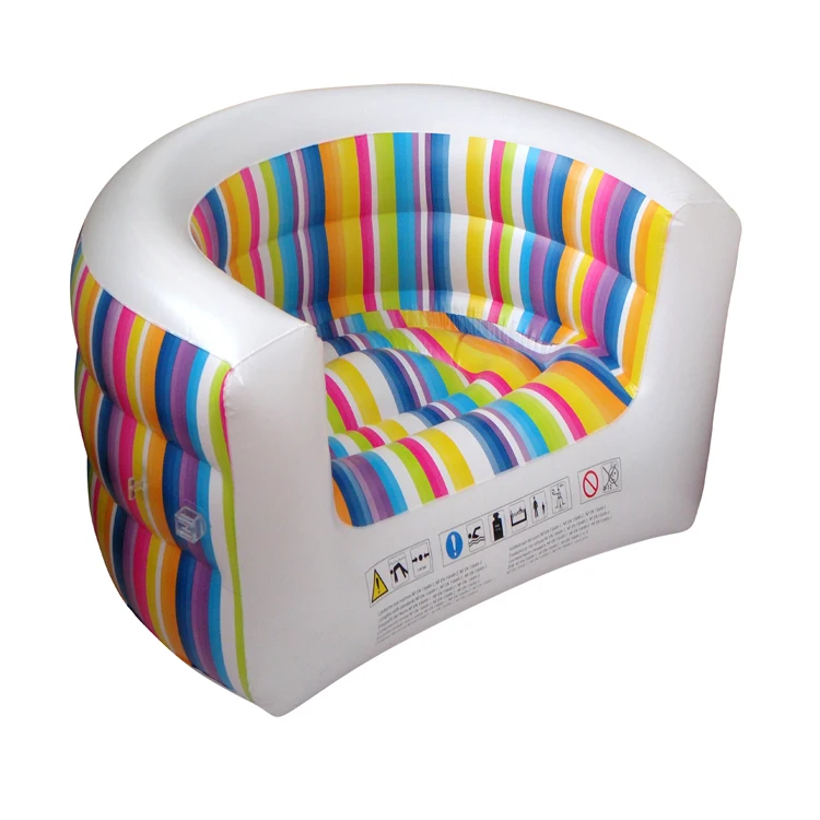 Cute Air Plastic Inflatable Leisure Furniture Sofas and Chairs