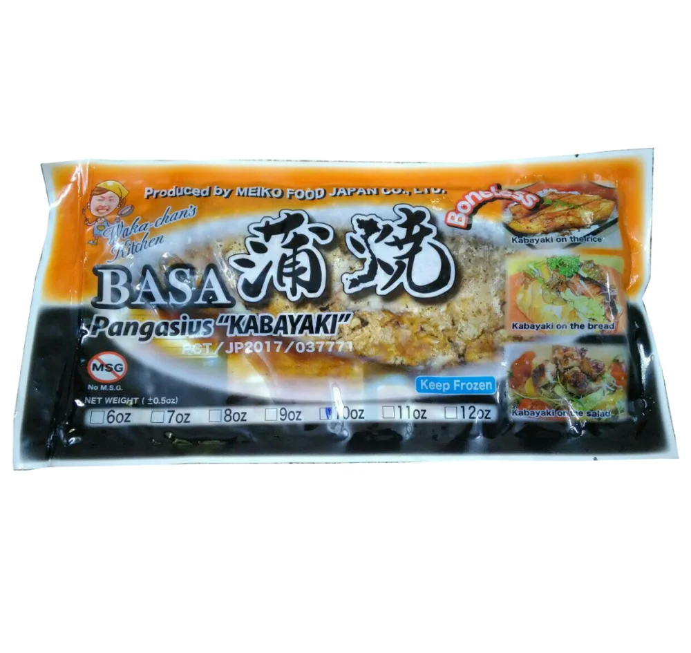 
Hot sale Delicious japan kabayaki basa fish frozen instant food 
