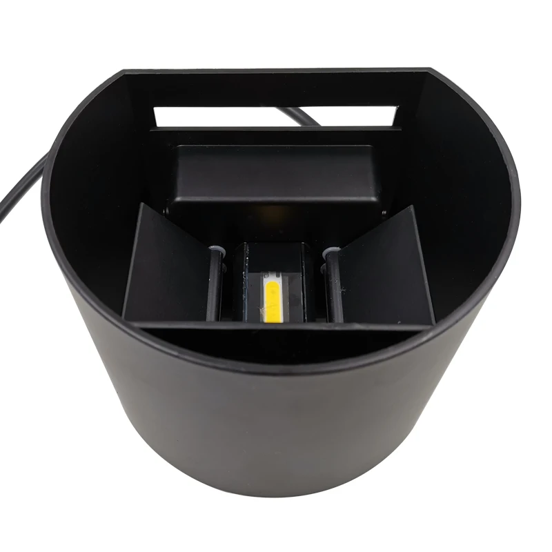 APP Round Square Adjustable Sconce Lamp Outdoor Garden IP65 Modern Shine Up & Down 6W 12W Led Wall Light Up Down Lamp wall mount