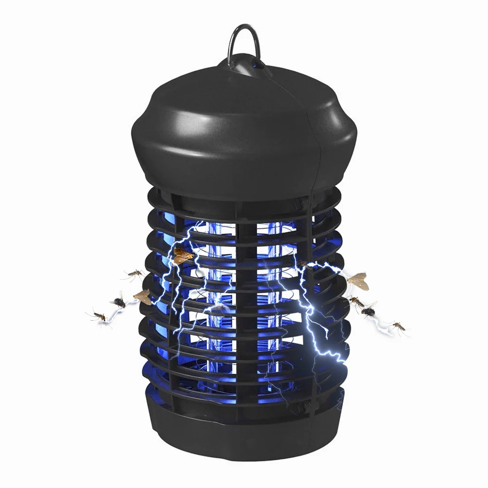 Indoor Bug Zapper Attractant Effective 1000V Electric Mosquito Killer Insect Fly Trap Waterproof Outdoor Bulb Catcher Lamp