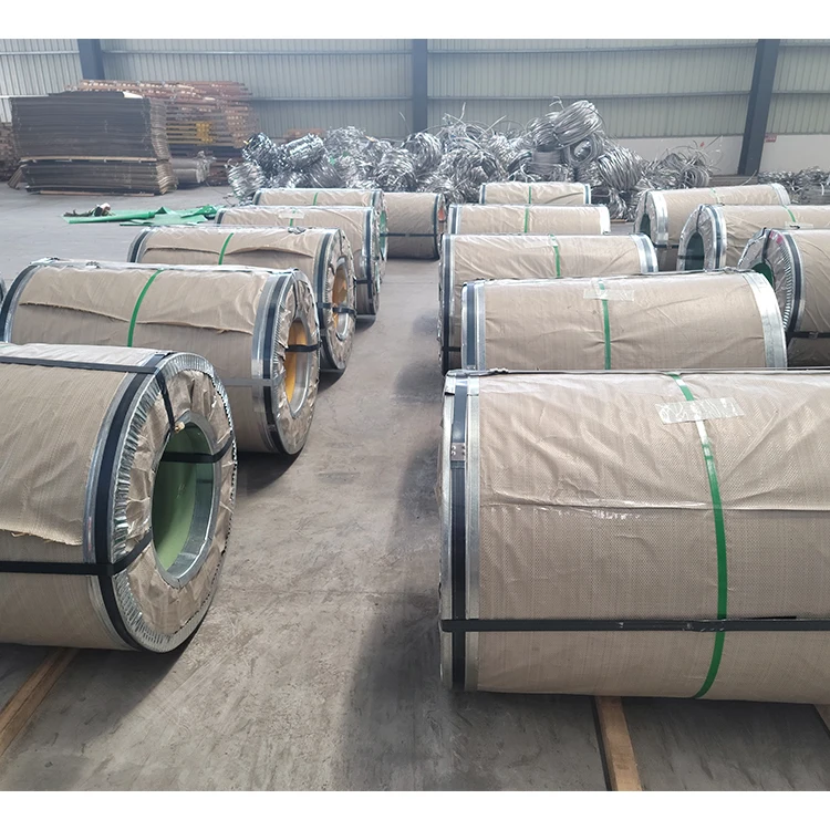 316L 310S 201L 204Cu 321 416R 304 Full Hard 0.15mm 0.2mm No.4 Brushed Finish Hot Rolled Stainless Steel Coil Sheet