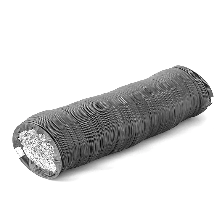 Ventilation Black Combi PVC aluminum flexible duct
