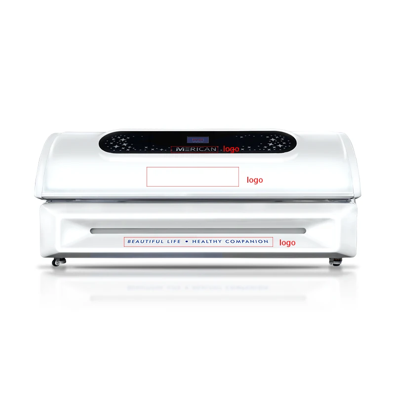 Red Light Therapy Bed Home Use Photobiomodulation Device Natural Near-Infrared Pain Relief Skin Rejuvenation Sauna Treatment