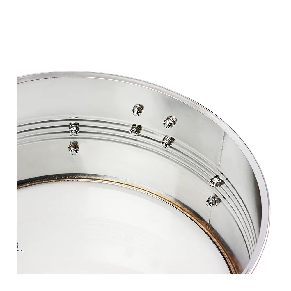 JELO AY-TB20 Professional Timbales Percussion Drums Kit 13 14 Inch Classic Finish Outstanding Tone Strong Durability Full