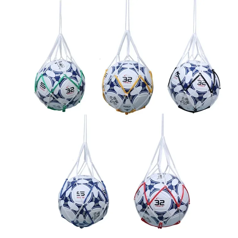 Custom Soccer ball bag net bag Large net basketball football volleyball soccer mesh ball bag