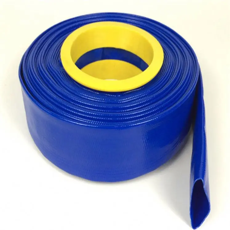 2015 hottest pvc garden hose/the large plastic products/6 inch irrigation lay flat hose