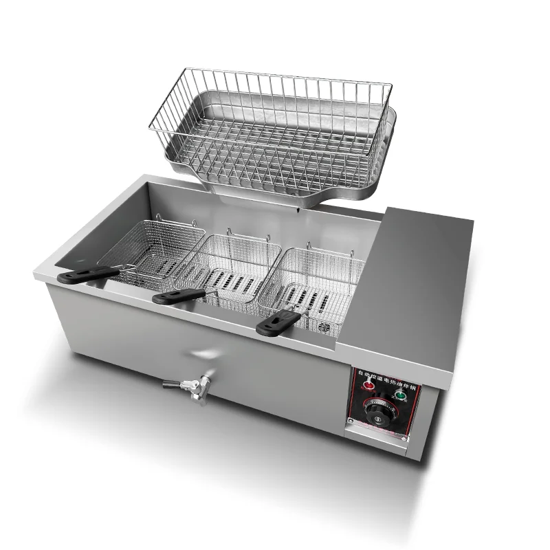 Commercial Fryer Stainless Steel Commercial Tabletop Fryer Equipment Electric Fryer