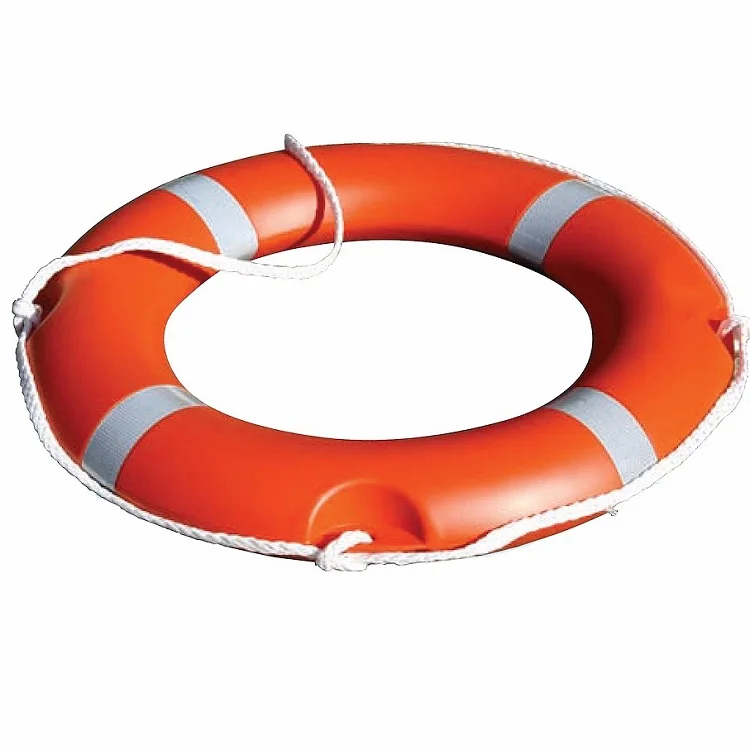 Swimming pool beach play Water Rescue Lifesaving Plastic 2.5kg Float Life Buoy Ring for Swim Water Park