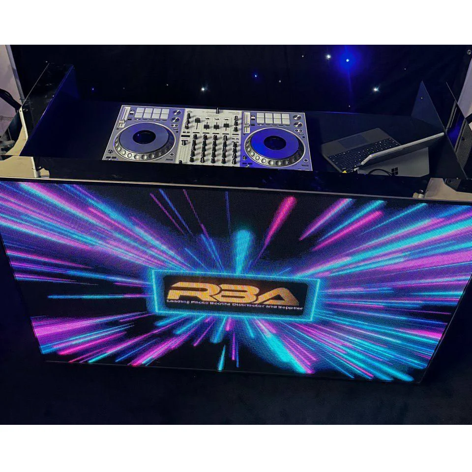 RGX передний защитный светодиодный модуль Лидер продаж DJ Booth для ночного клуба мероприятия диско-Пиксельная Видеосъемка индивидуальный дисплей