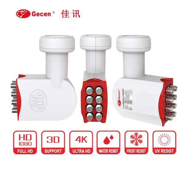 hd universal Octo   lnb low noise 1db GKF-2168  8ports/8output