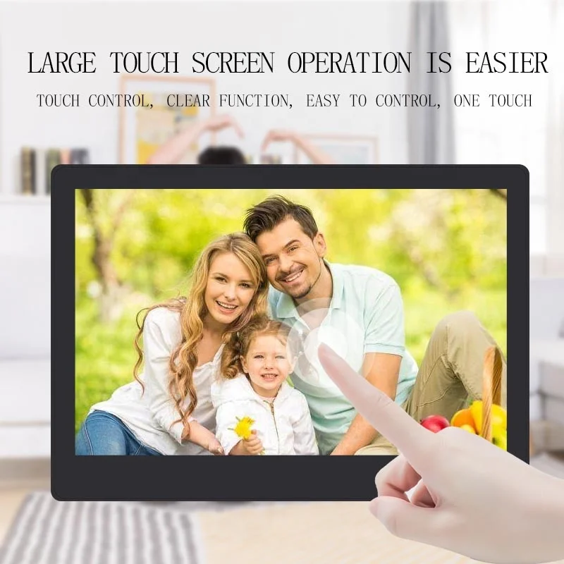 
Android APK Customized Unique Cloud Smart Wifi Picture Frame 10 Inch with touch screen 