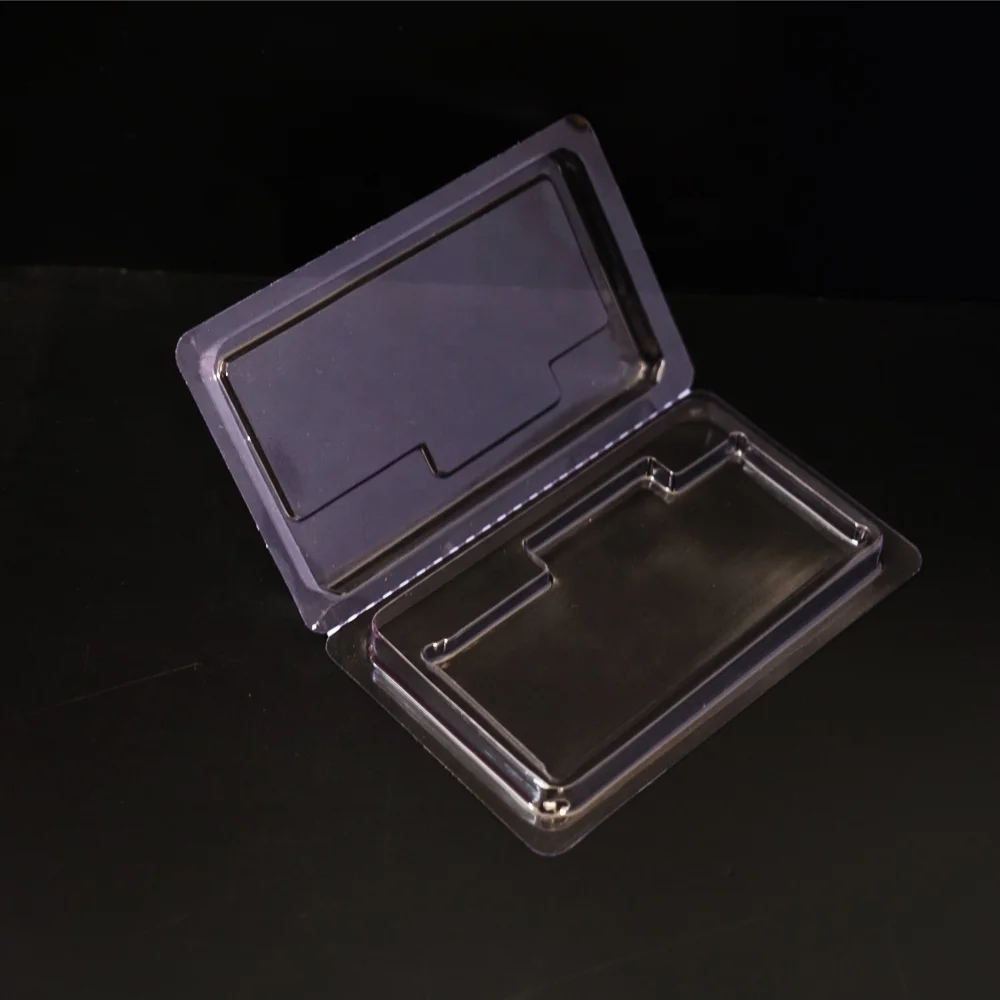 Direct Manufacturer Custom PET Clear Plastic Blister Packaging Tray For Battery