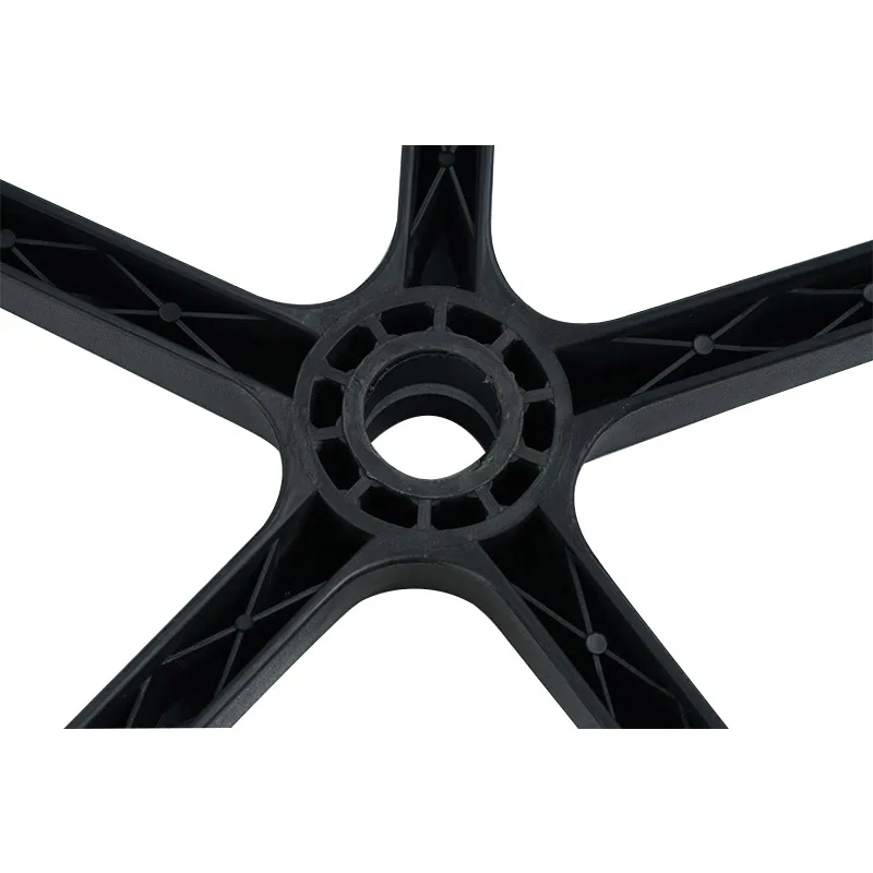 Wholesale High Quality Durable 5 Star Chair Base Chair Parts Plastic Chair Base
