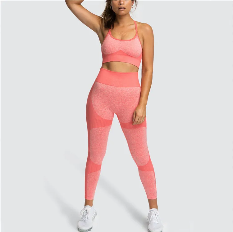 
New Colors Yoga Set Workout Wear Women Gym Tracksuit Sports Suit <span style=