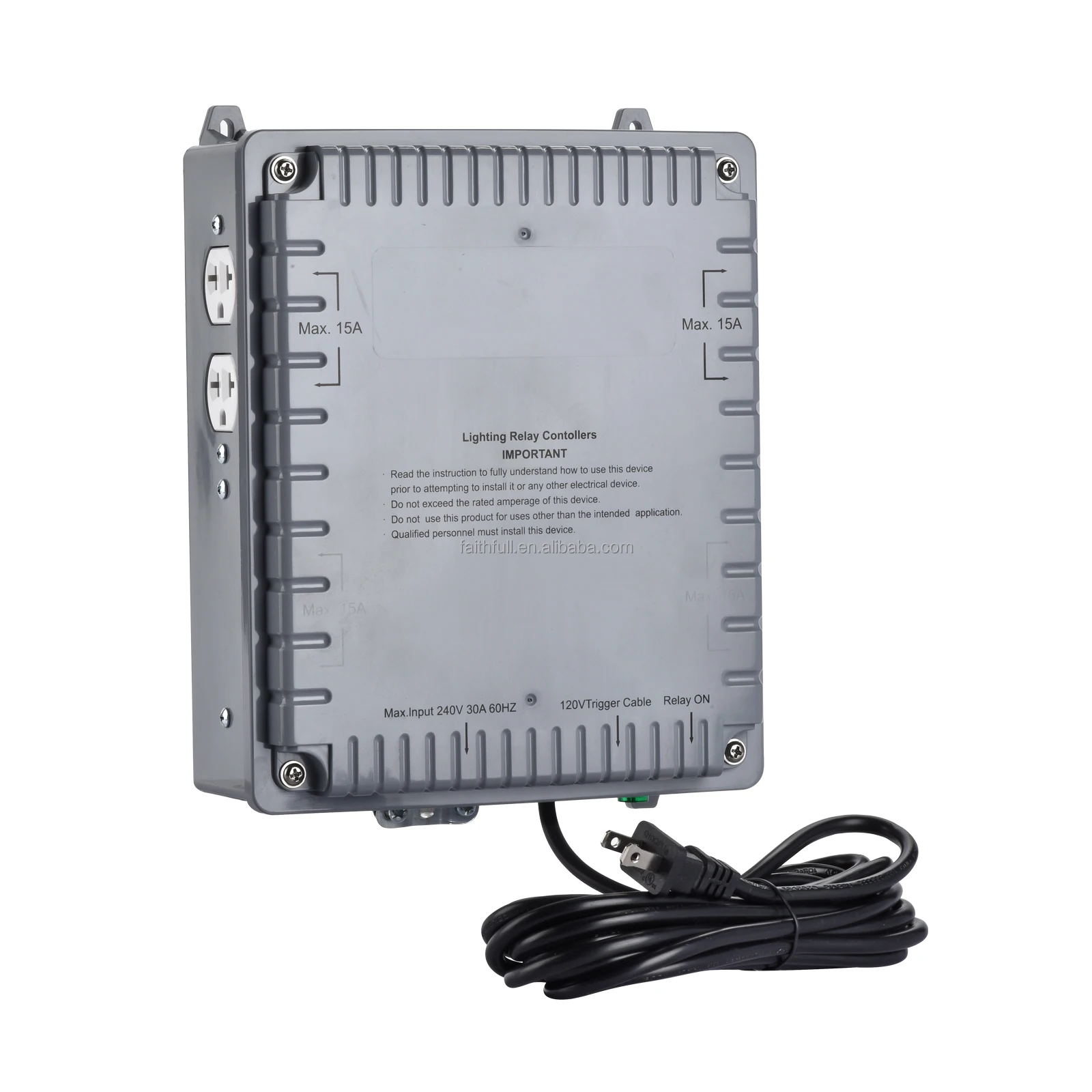Factory Grow Light Ballast Optical Relay Controller Contactor And Control Line For Controlling Indoor Plant Growth Lamps