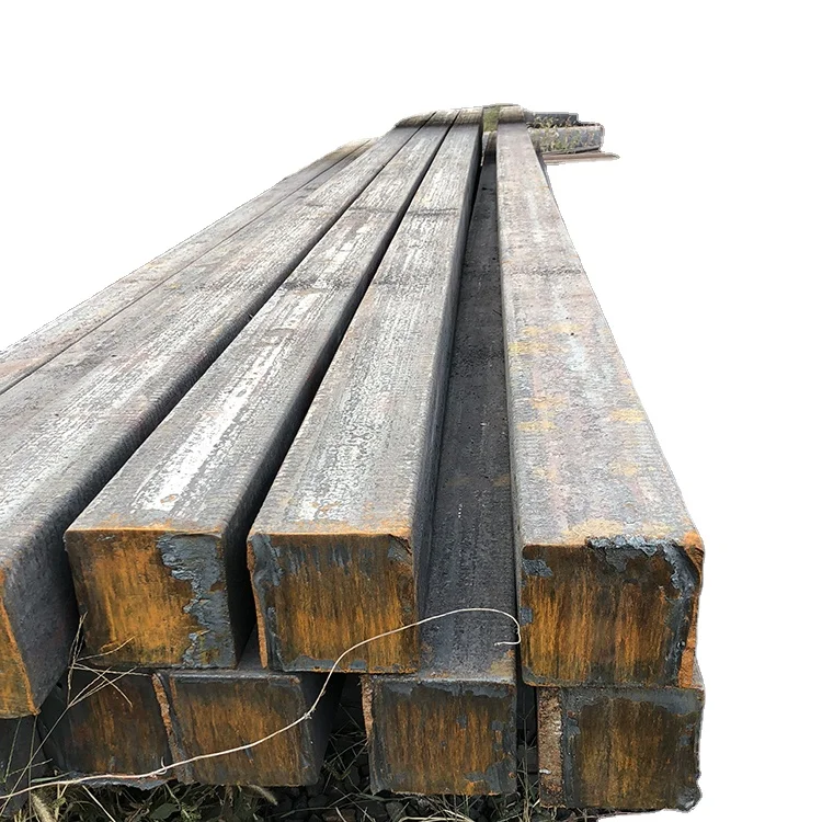 Прямые продажи с китайской фабрики ASTM Q275B 345b, класс 6 м, длина 0,5-100 мм, толщина сплошного литого квадратного стержня из мягкой углеродистой стали