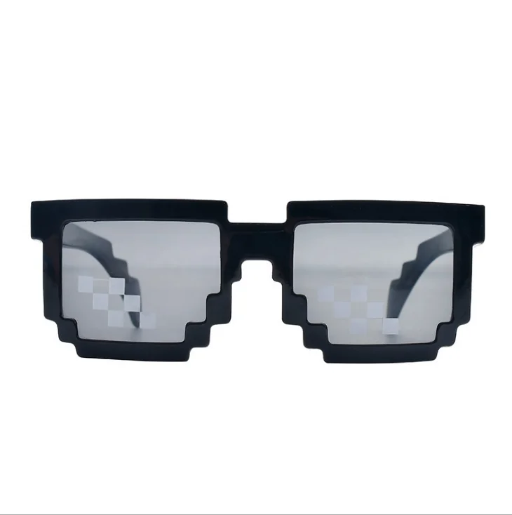 Life Funny Sunglasses Men Women Party Eyeglasses Mosaic UV400 Vintage Eyewear Unisex Gift Toy Glasses 2022