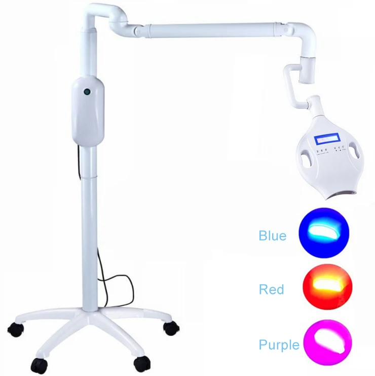 3 LED Colors Dental Bleaching Light Teeth Whitening lamp machine