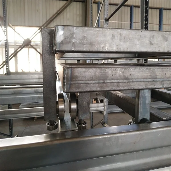 Gravity flow Industry warehouse  cold room push back racking system