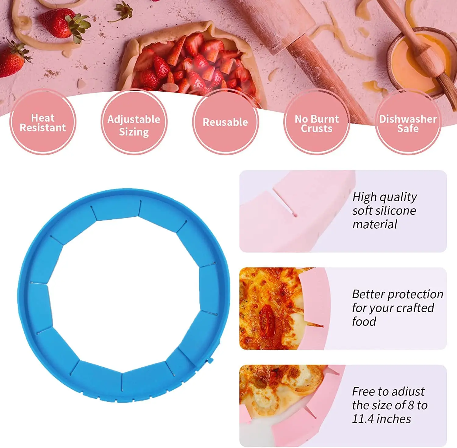 Регулируемый силиконовый чехол