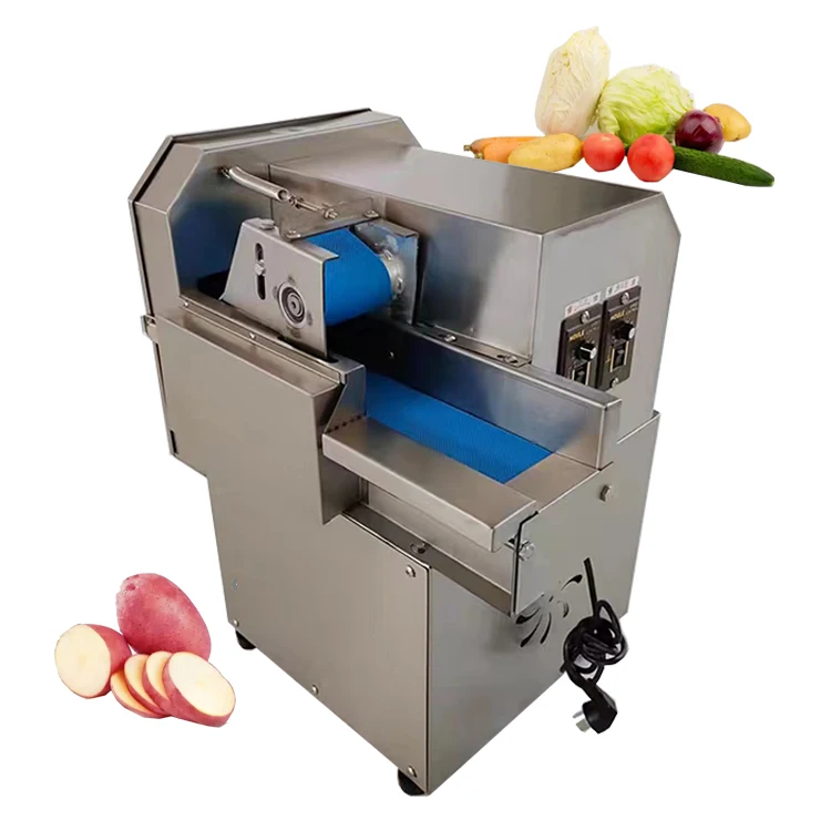 Multi-Function Plantain Chips Slicing Machine Fruit Dicing Commercial Vegetable Cutting Machine