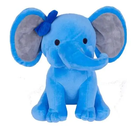 Bedtime Originals Twinkle Toes Pink Elephant Plush Toys Stuffed Choo Choo Express Plush Elephant Toys Humphrey Dolls Nursery