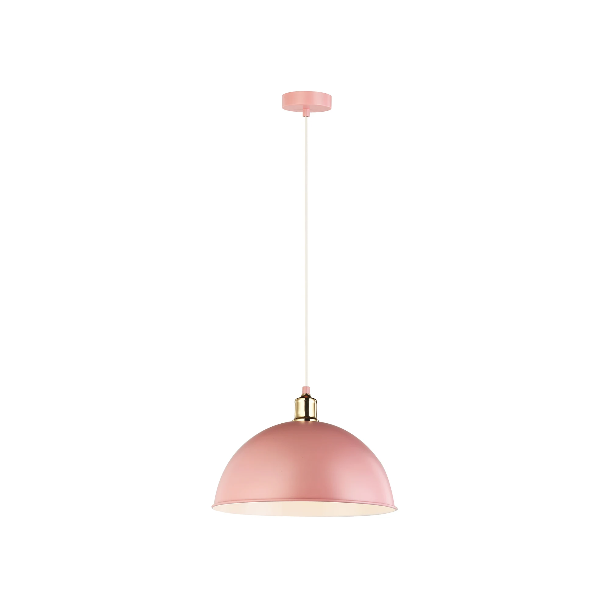 Pink Industrial modern Style Simple dome  dining room livingroom ceiling lights ceiling pendant lamp