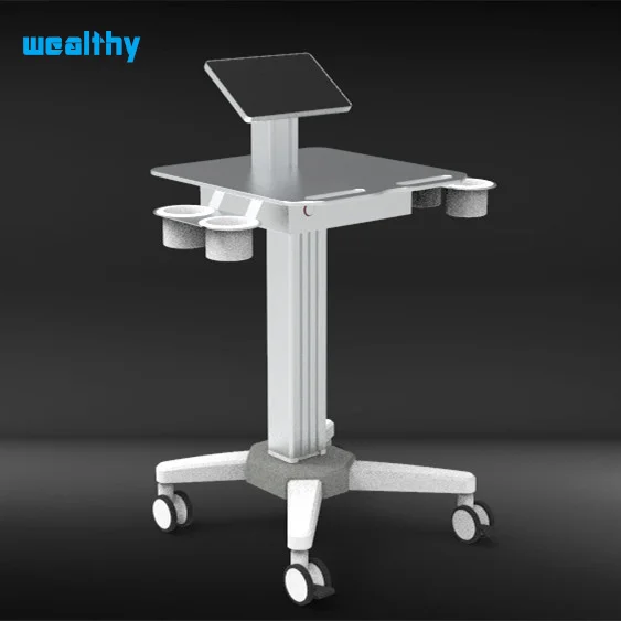 MA-Hospital cart Ultrasound Scanner Medical Cart ultrasound trolley with probe box