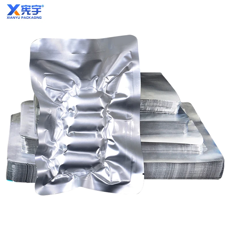 Wholesale customization of high-quality aluminum foil vacuum bags composite polyester film heat sealed bags for food storage