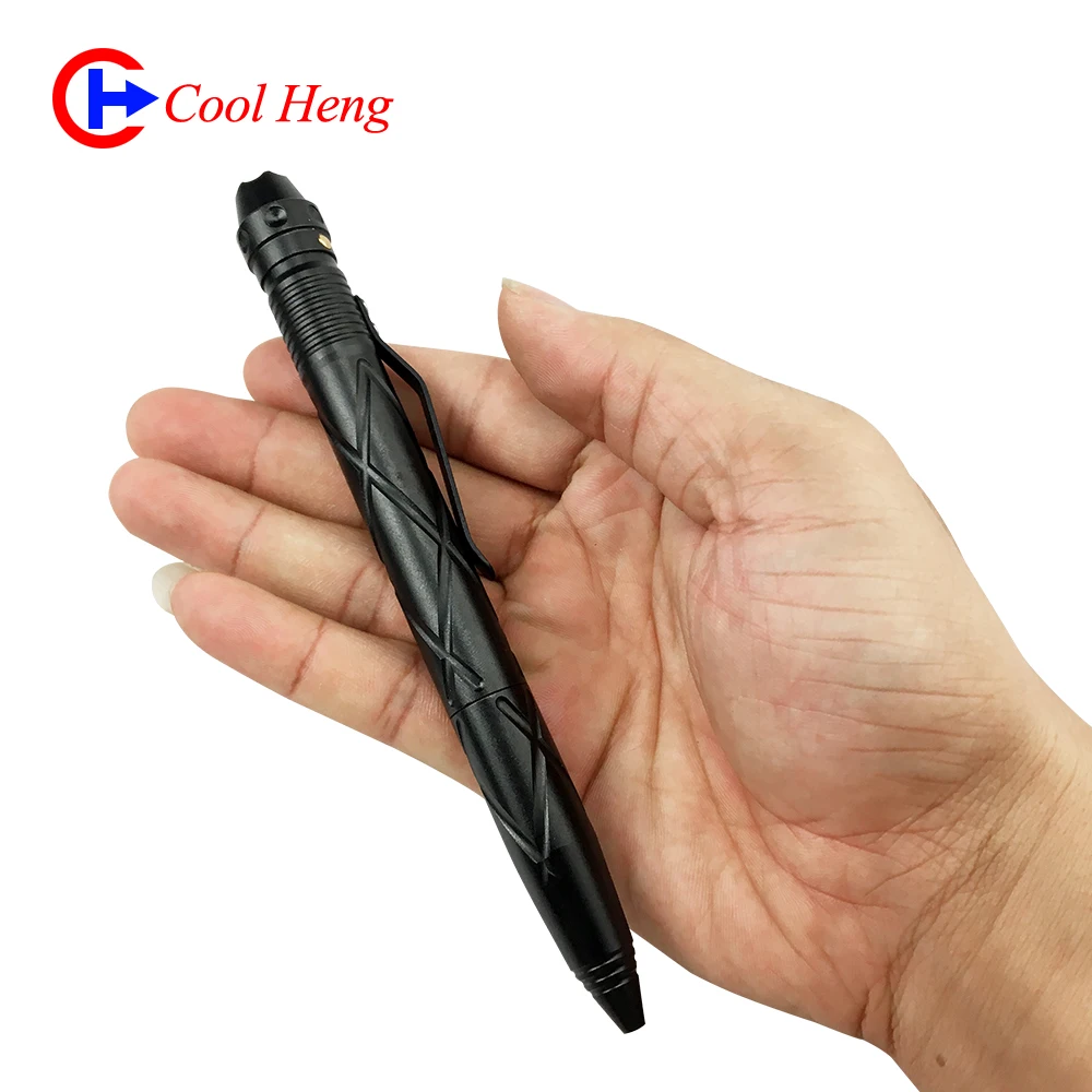 
Wholesale Can Customized LOGO multifunctional Self defense tactical Defense Pen with LED light 