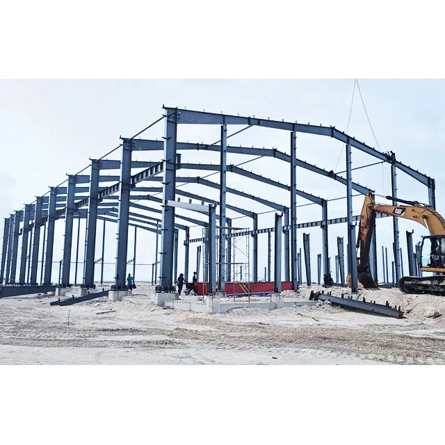 Prefabricated Warehouse Building Steel Structures Workshops Aircraft Hangar Garage for Efficient and Eco-Friendly Agriculture
