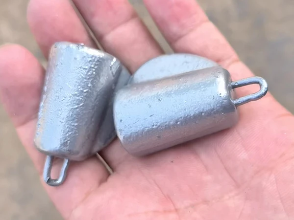 Outdoor Fishing iron sinker Fishing Sinkers For Freshwater Fishing