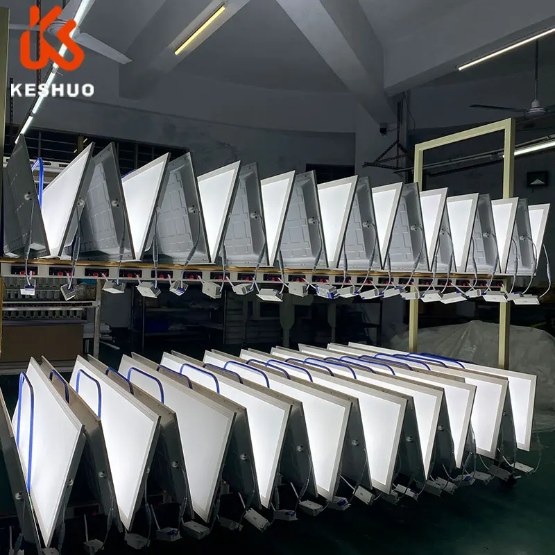 Keshuo LED Ceiling Light  Smart Panel Light Compatible an led panel light