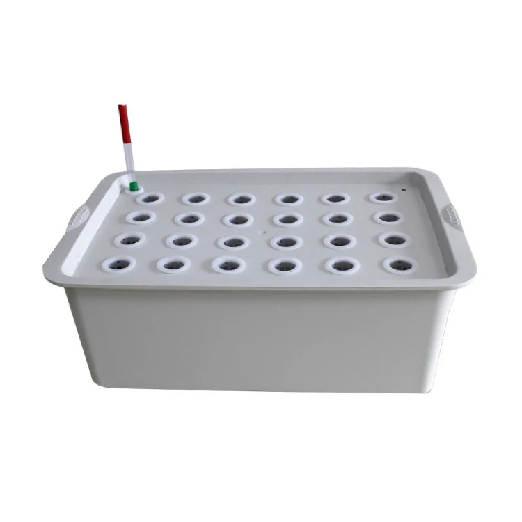  Small Hydroponic Systems Box 6/11/24 Holes Vegetable Soilless Cultivation Indoor Plant Seedling Growing